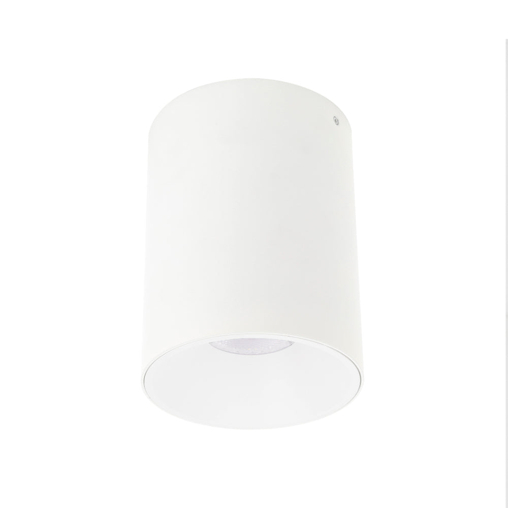 Oren LED Surface Mounted Downlight 12W TRI Colour White - OREN CTC912-WH3C