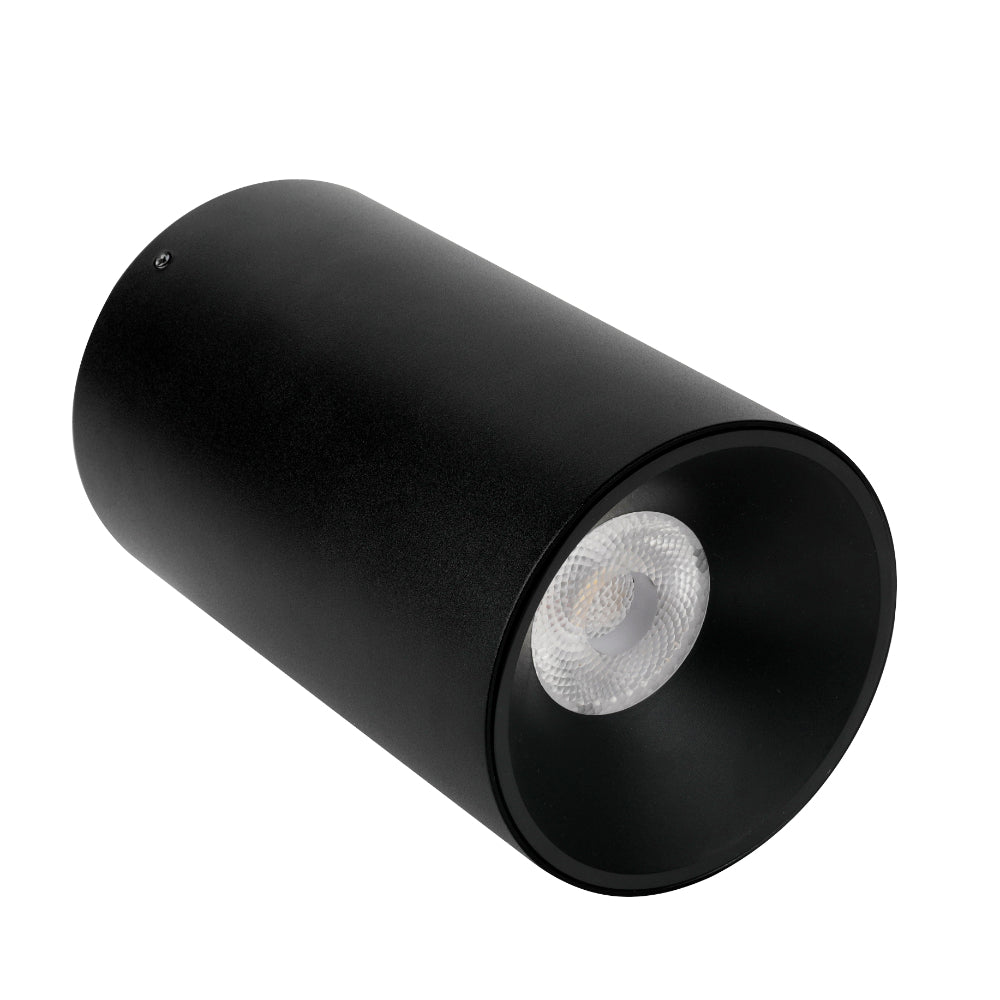 Oren LED Surface Mounted Downlight 18W TRI Colour Black - OREN CTC915-BK3C