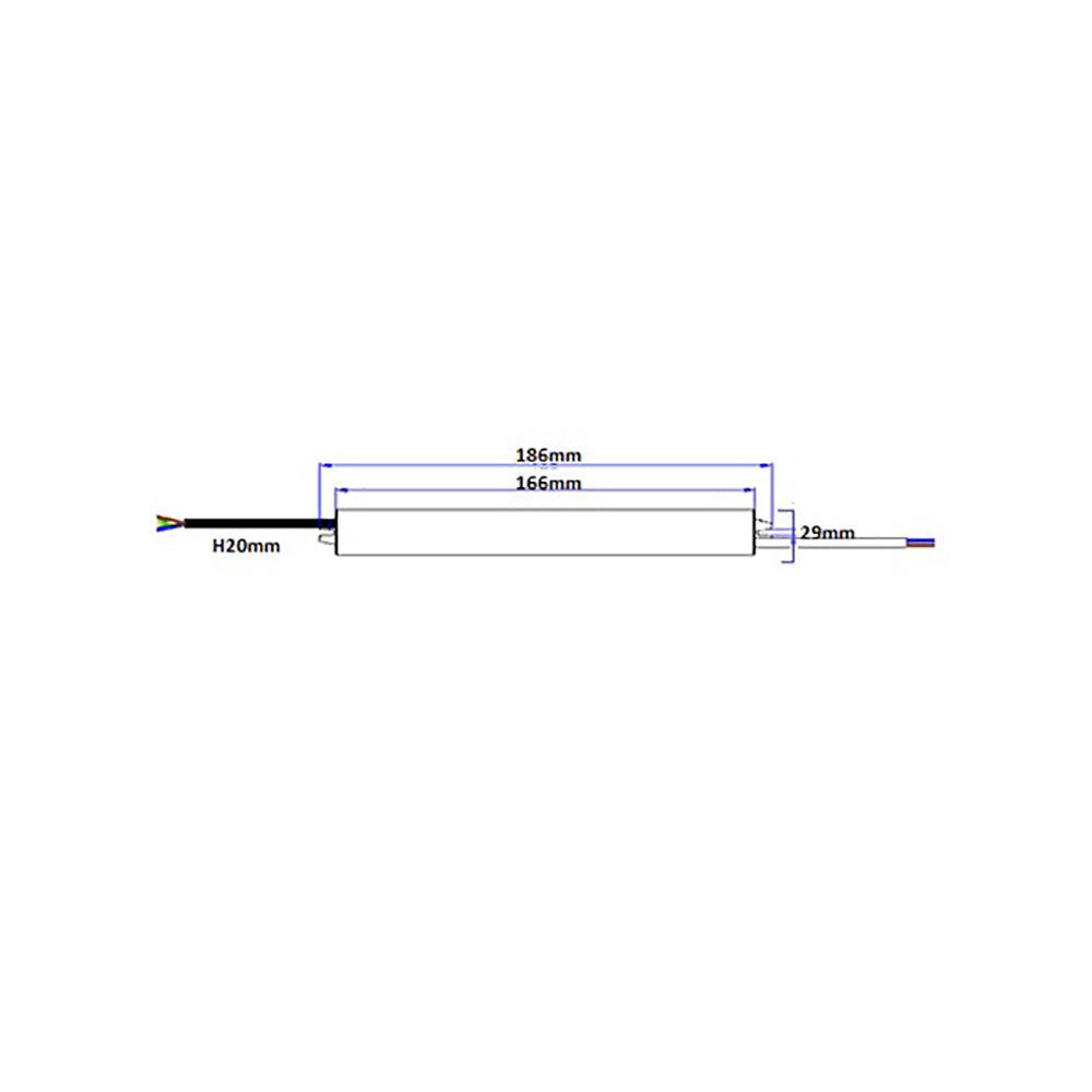 Buy LED Drivers Australia 24V DC 30W Waterproof LED Driver IP67 (Constant Voltage) - OTTER24V2