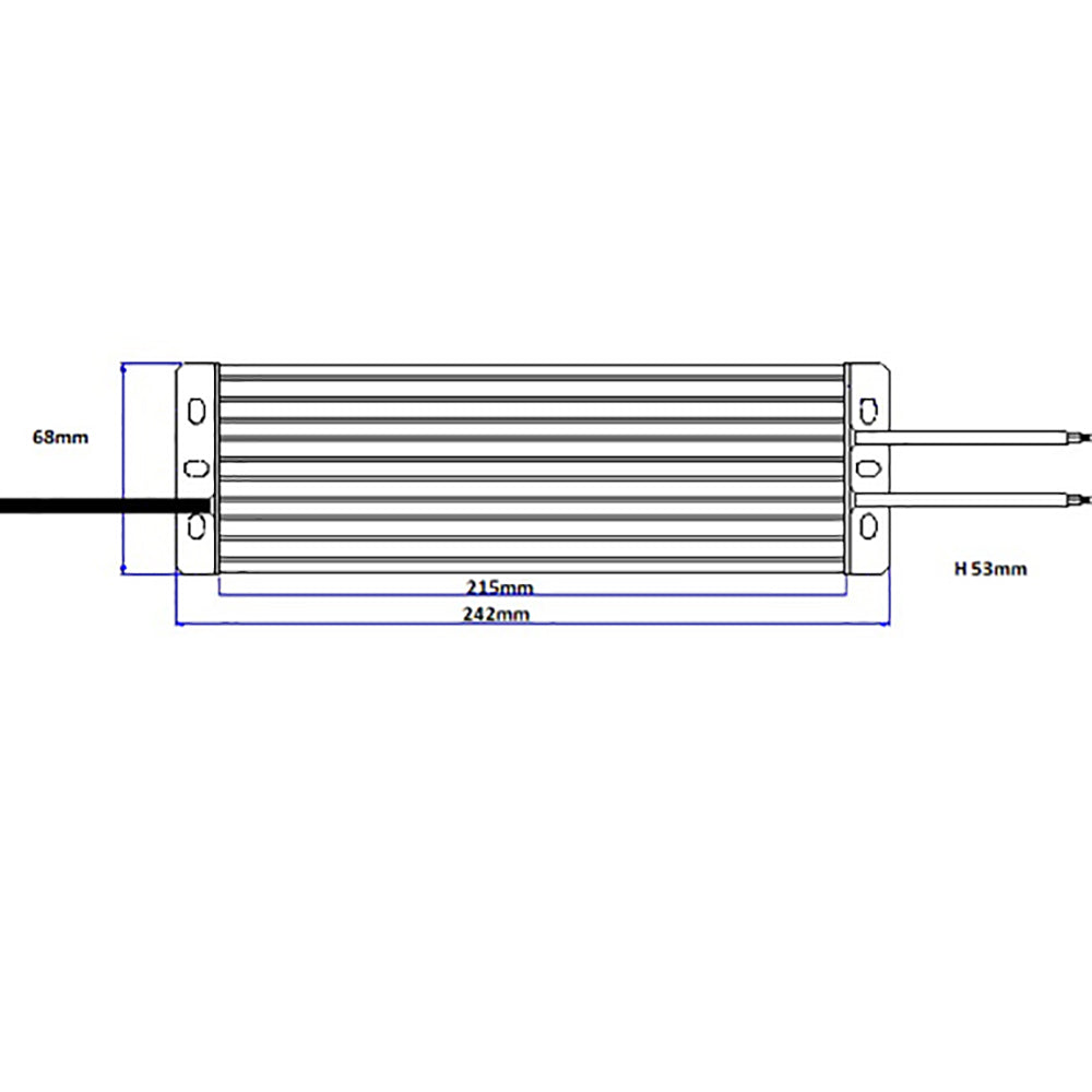 Buy LED Drivers Australia 24V DC 150W Waterproof LED Driver IP67 (Constant Voltage) - OTTER24V4