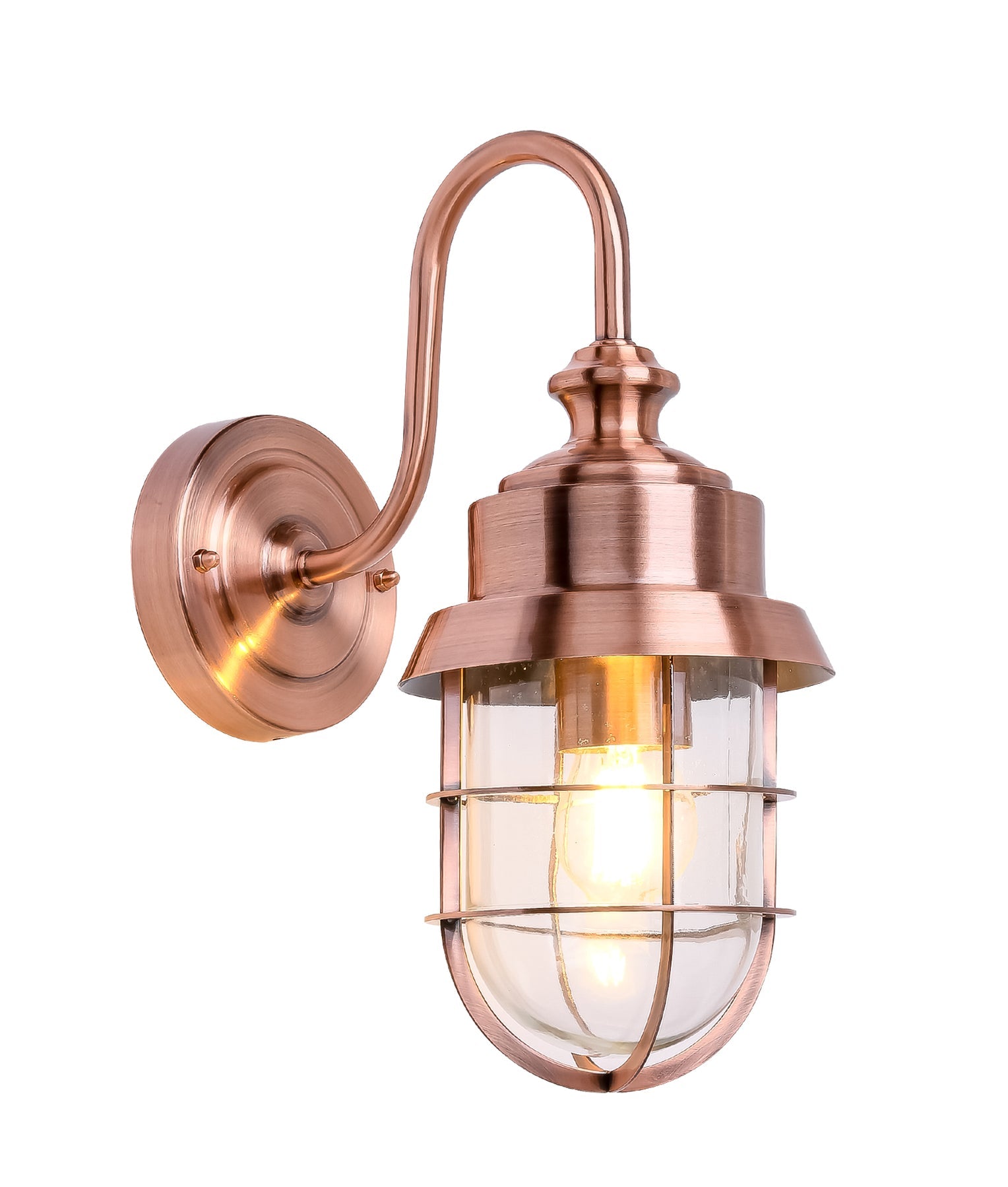 Parol Stainless Steel 304 Exterior Wall Light Electroplated Copper - PAROL4