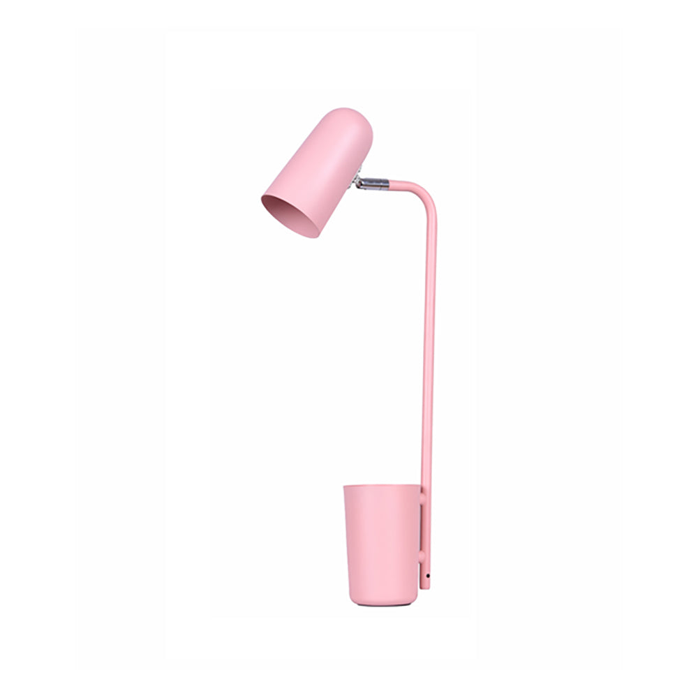 Buy Desk Lamps Australia PASTEL Interior Powder Coated Iron Table Lamp Pink - PASTEL17TL