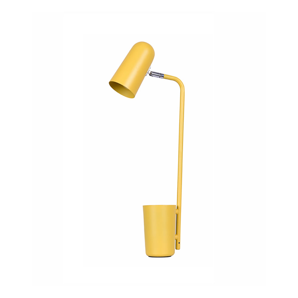 Buy Desk Lamps Australia PASTEL Interior Powder Coated Iron Table Lamp Yellow - PASTEL21TL