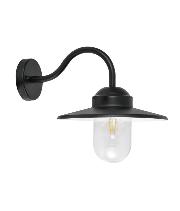 Payong Aluminium Exterior Wall Light Matte Black - PAYONG1