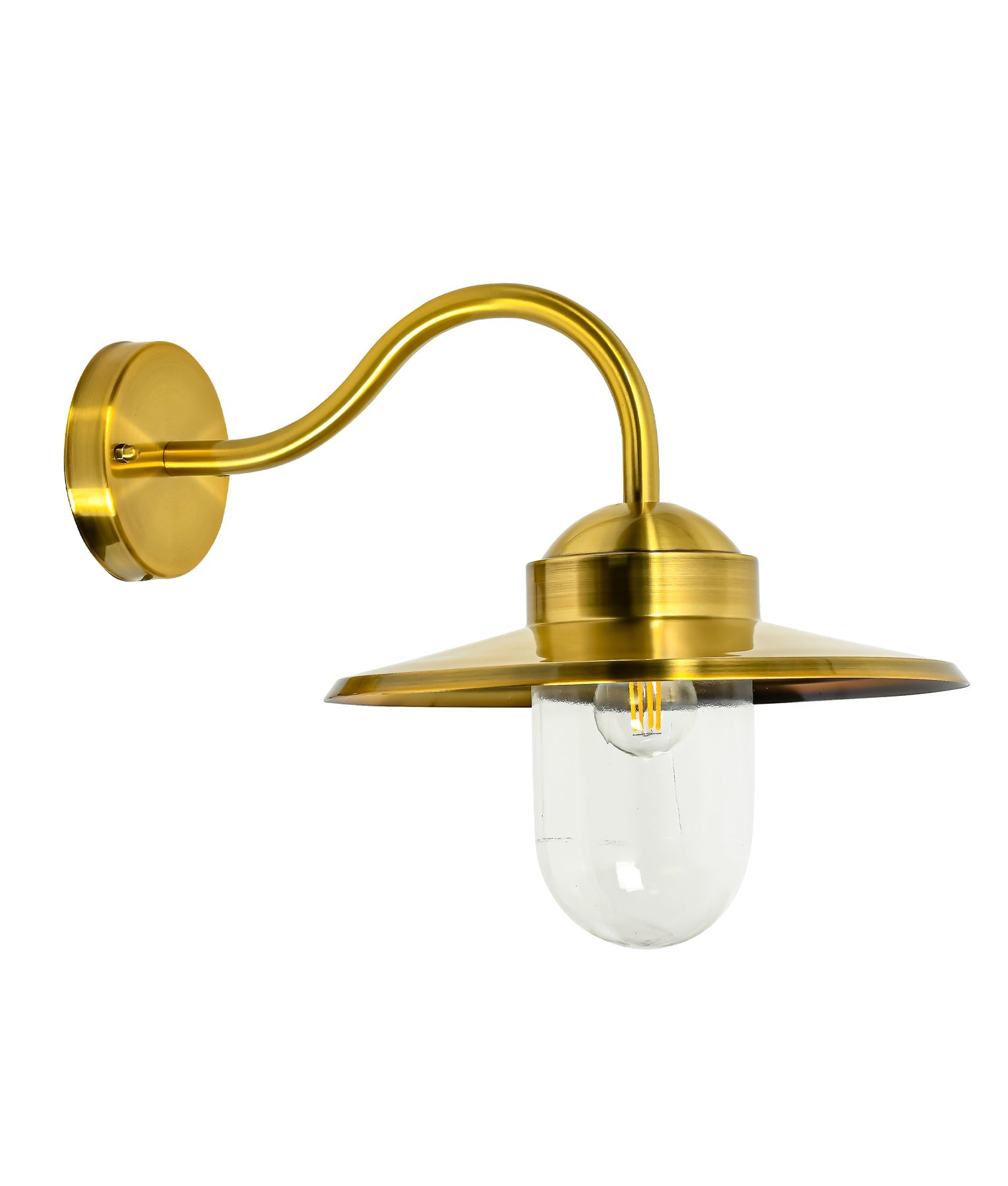 Payong Stainless Steel 304 Exterior Wall Light Electroplated Brass - PAYONG5