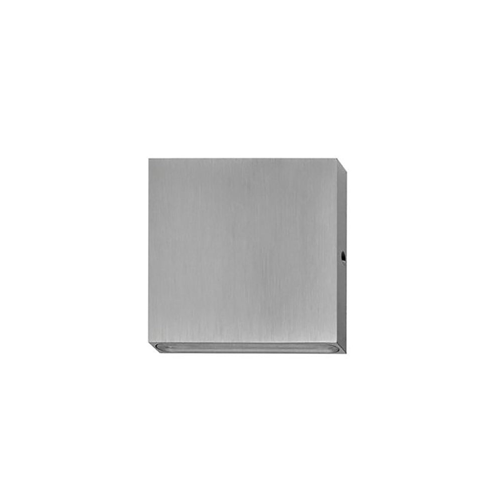 PDL 12V LED Exterior Surface Mounted Square Pillar Wall Light 3W 3000K 316 Stainless Steel IP65 - PDL1SQSS