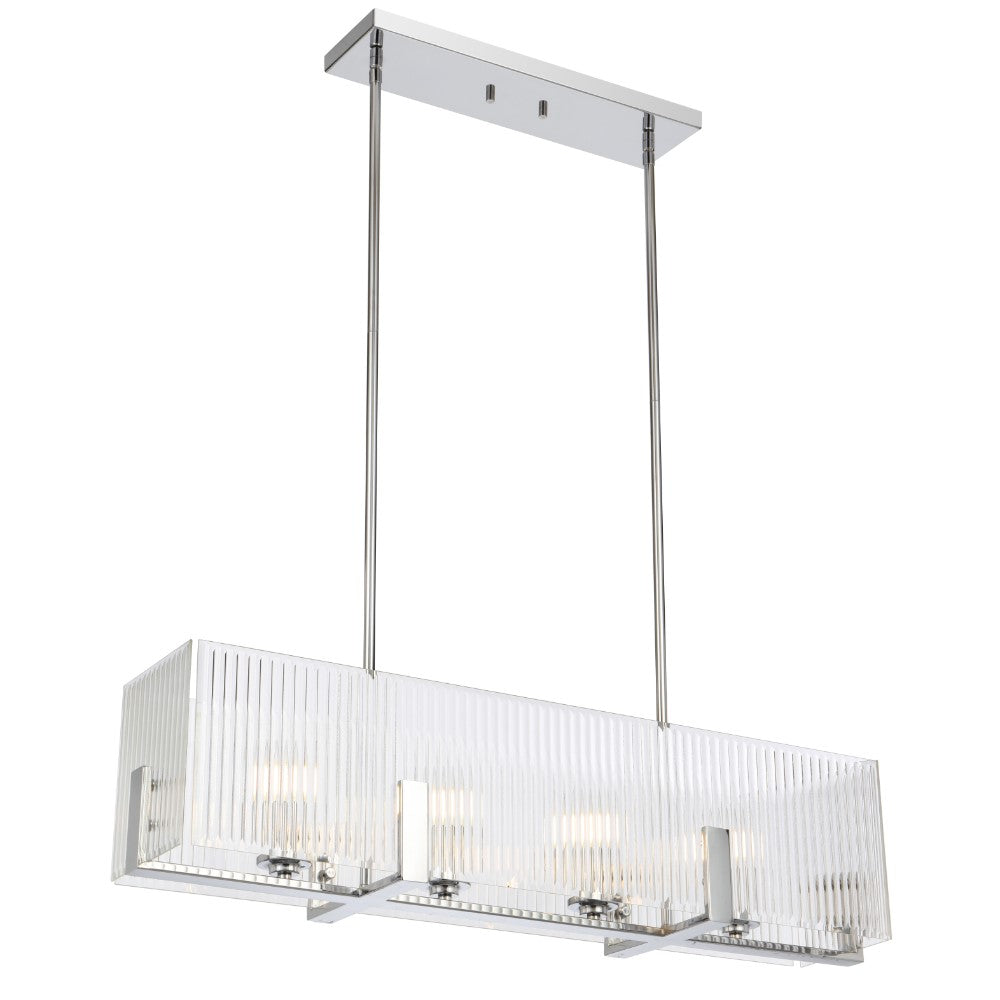 Pelion 4 Light Pendant Chrome - PELION PE4-CH