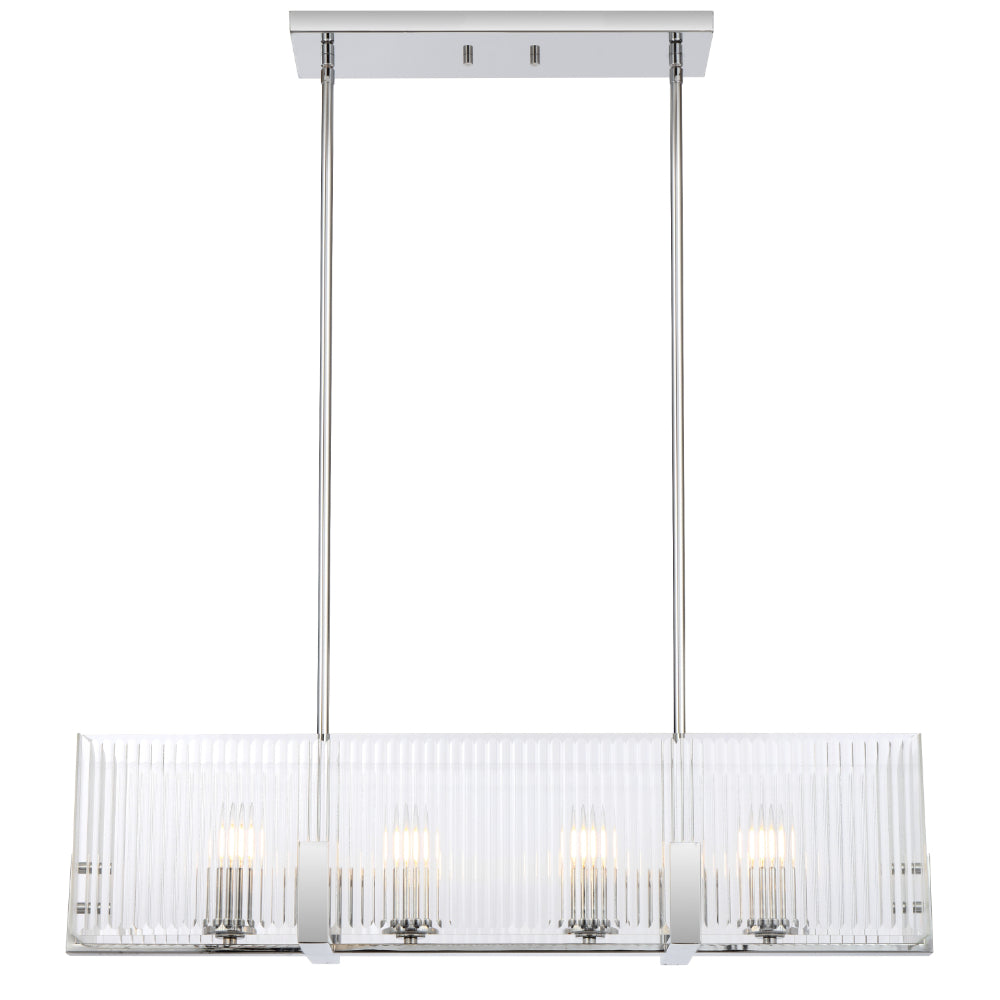 Pelion 4 Light Pendant Chrome - PELION PE4-CH