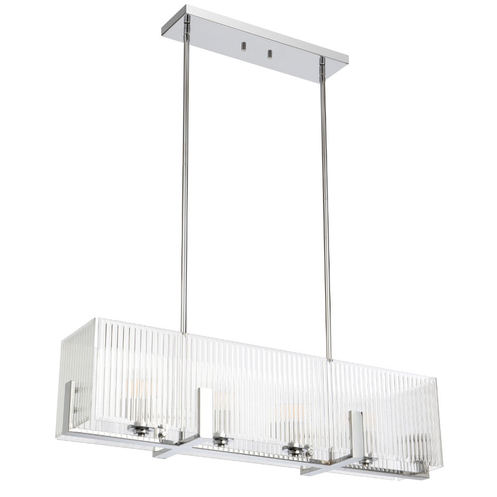 Pelion 4 Light Pendant Chrome - PELION PE4-CH