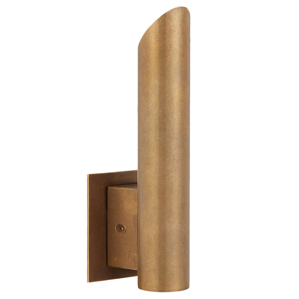 Penros LED Wall Light 3W 3000K Natural Brass - PENROS EX1-BRS