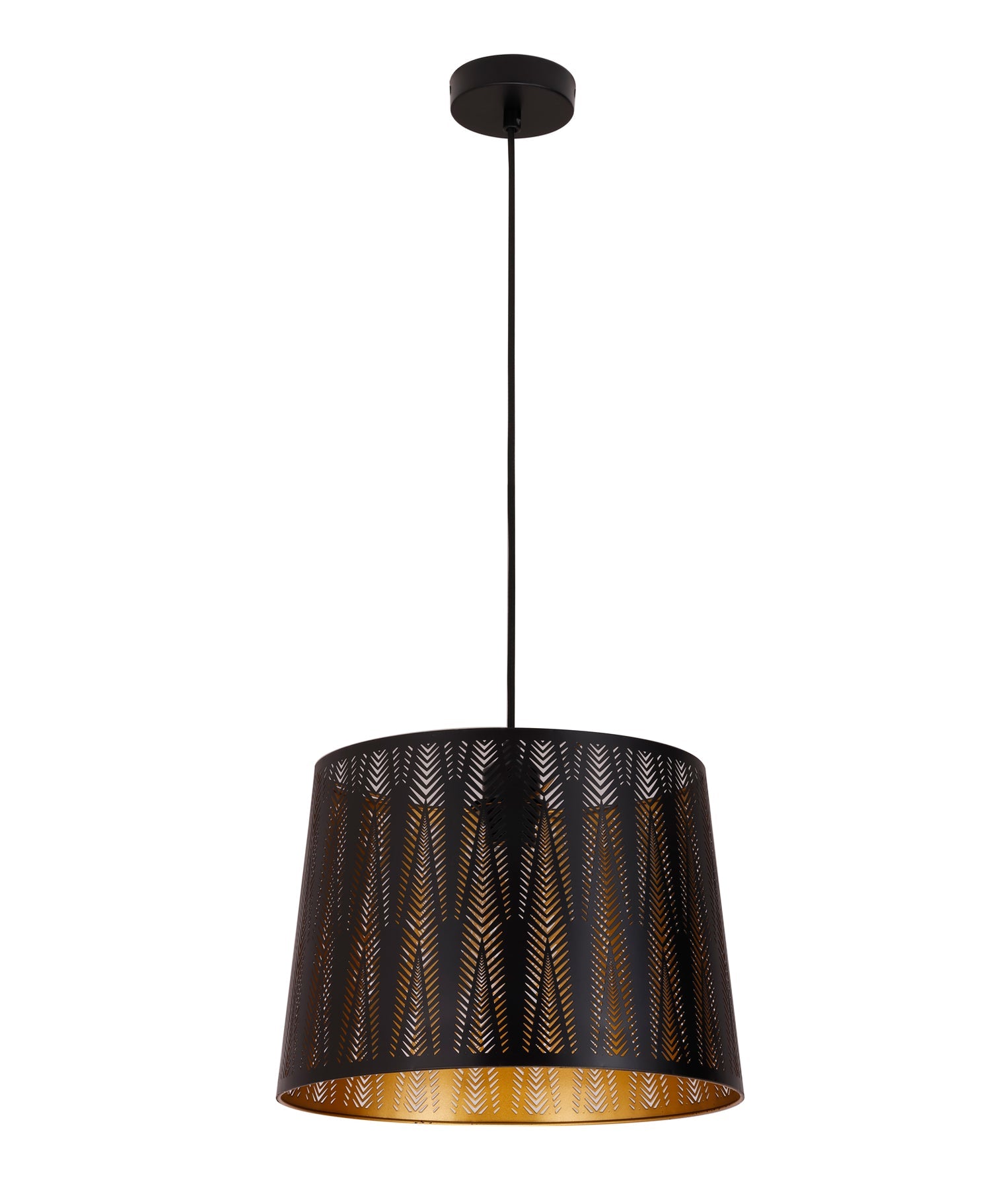 Penshade Vector Pattern Pendant Light Iron Black - PENSHADE11