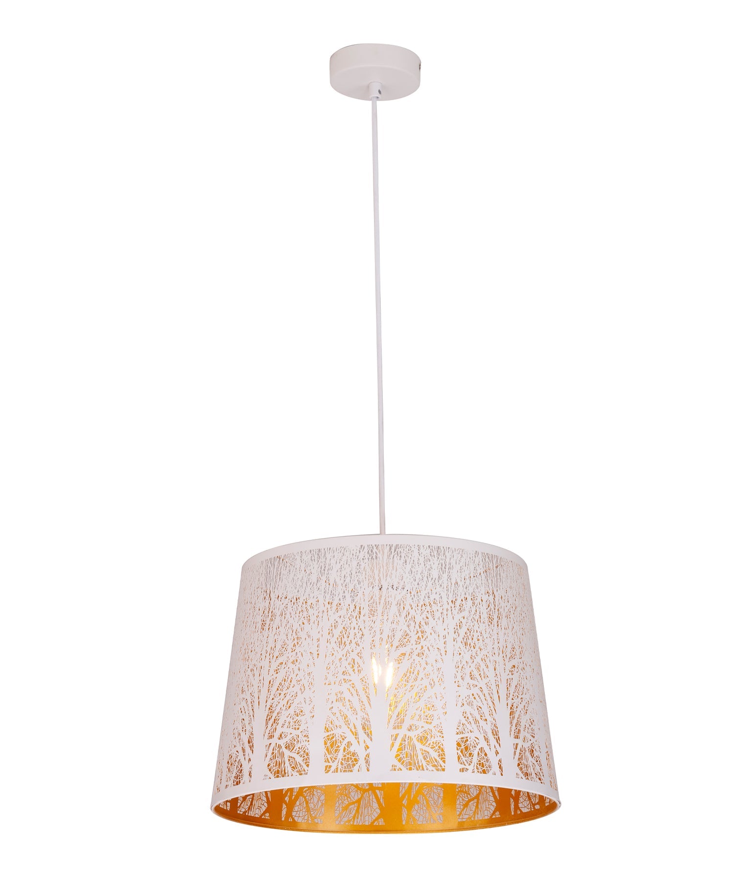 Penshade Tree Pattern Pendant Light Iron White - PENSHADE16