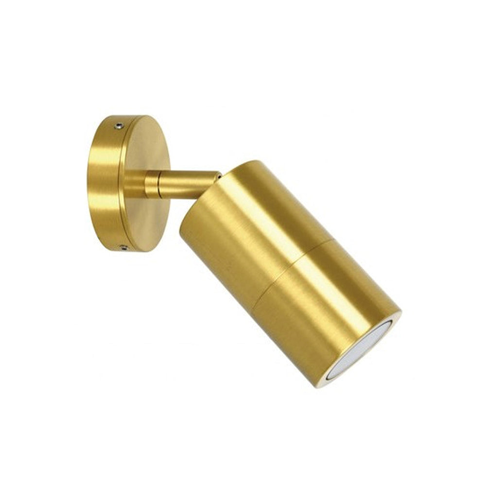 Buy Exterior Spotlights Australia Exterior Spotlight W60mm Polished Brass - PG1ABR2