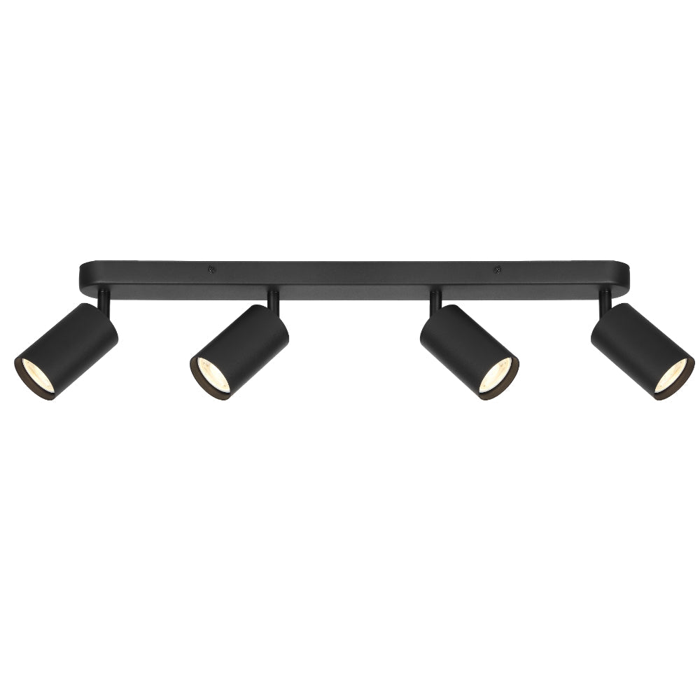 Picard 4 Light Spotlight 28W TRI Colour Black - PICARD SP4-BK