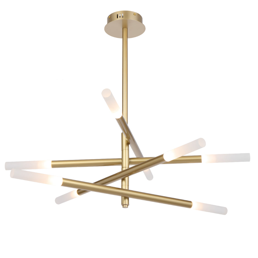 Pinta 8 Light LED Pendant Gold - PINTA PE08-GD