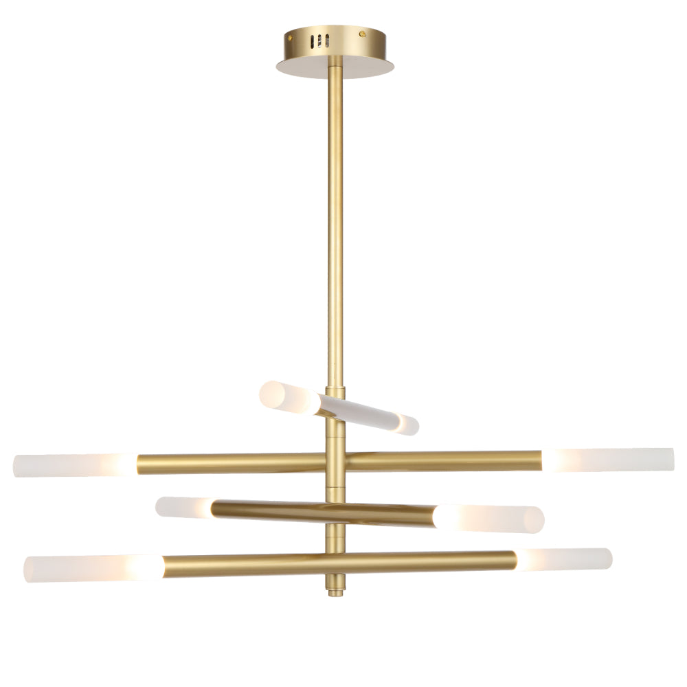 Pinta 8 Light LED Pendant Gold - PINTA PE08-GD