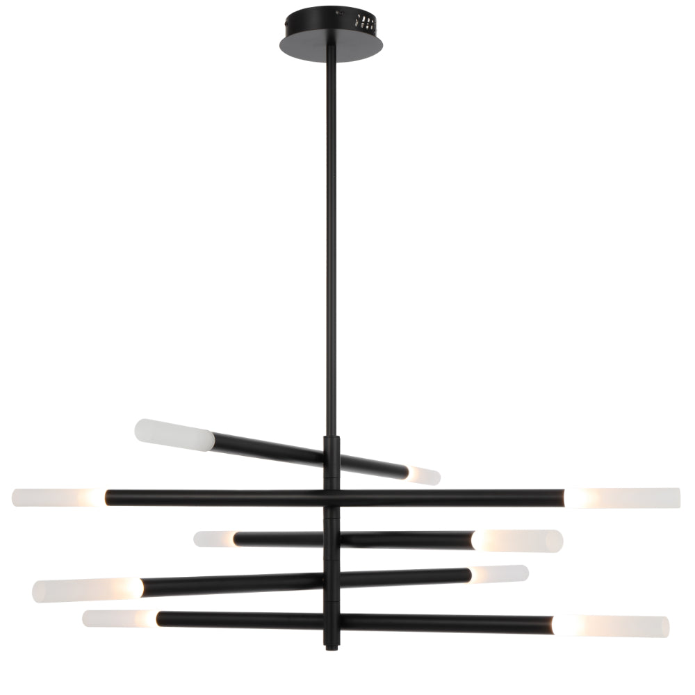 Pinta 10 Light LED Pendant Black - PINTA PE10-BK