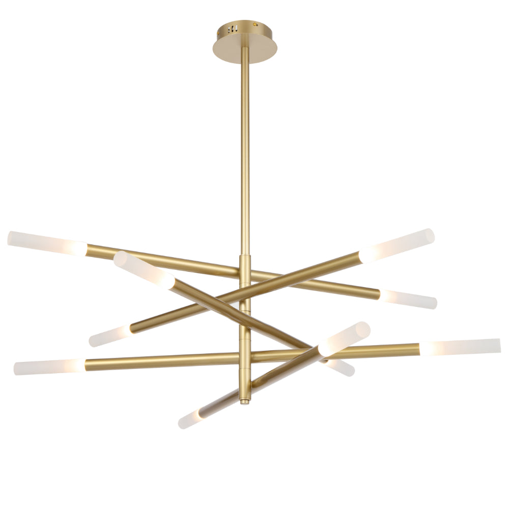 Pinta 10 Light LED Pendant Gold - PINTA PE10-GD