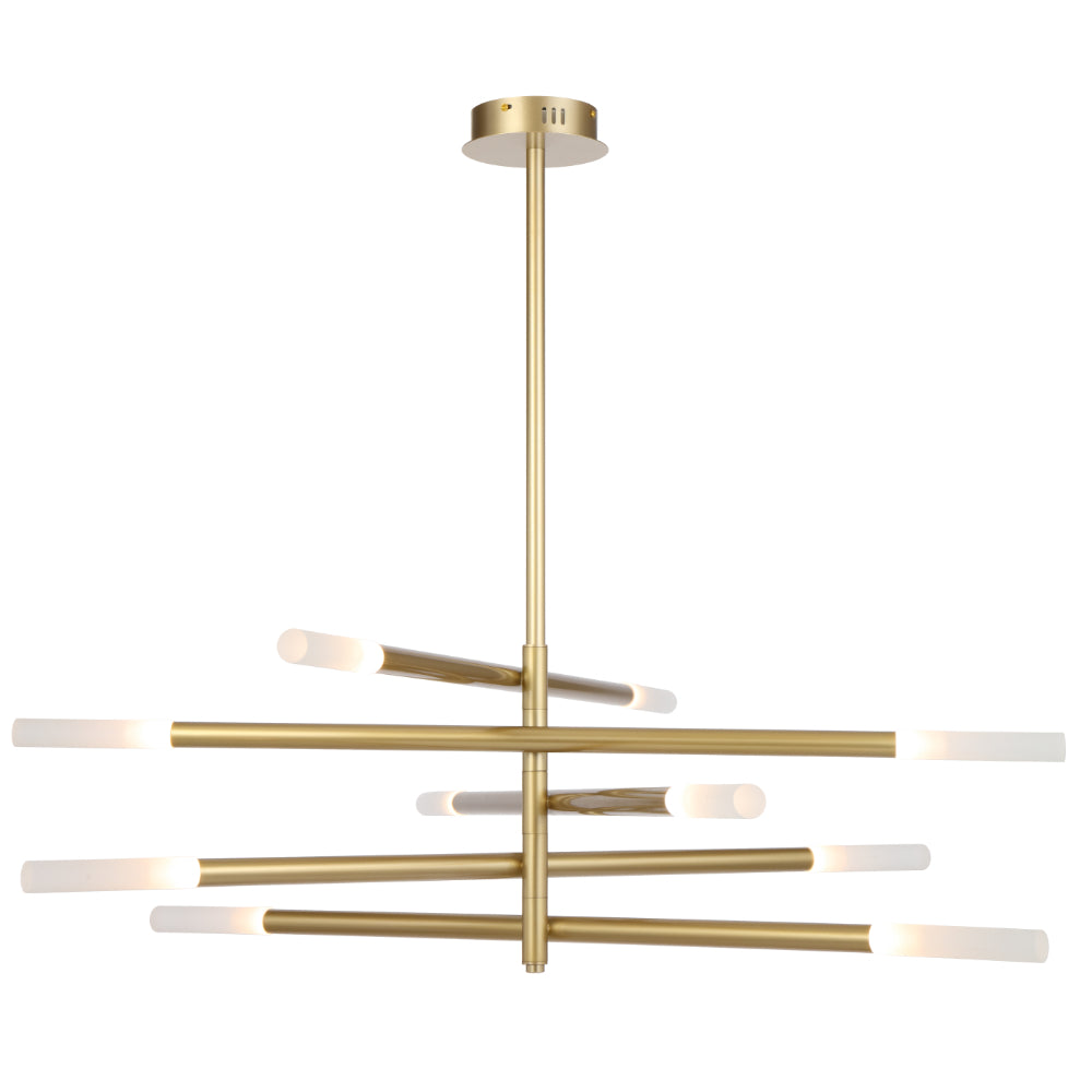 Pinta 10 Light LED Pendant Gold - PINTA PE10-GD