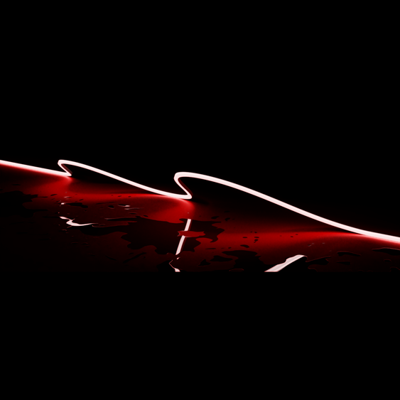 PLEO-VIVID Neon Top View LED Strip Light 24V DC 9.6W IP67 1M Red - 20063