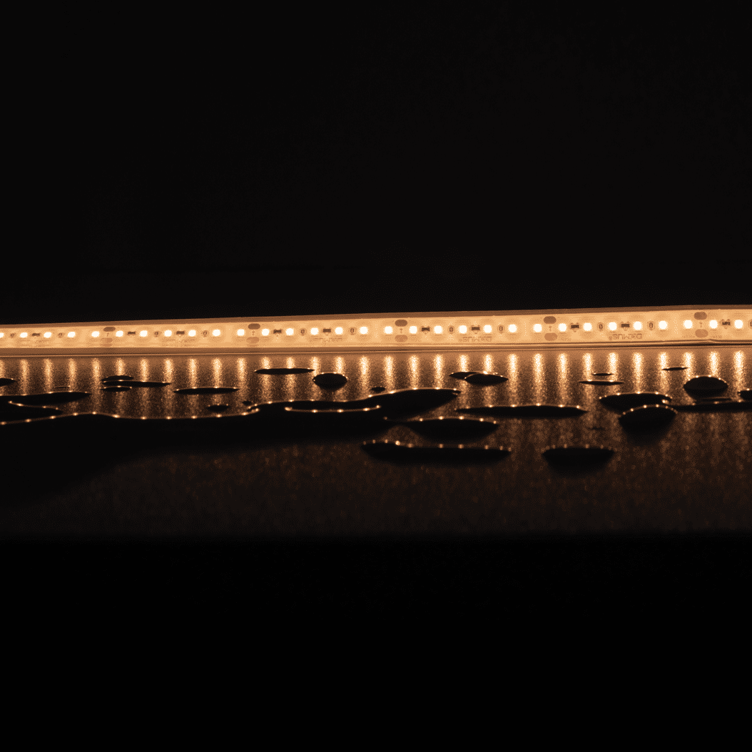 PLEX-SMD-9 LED Strip Light 24V DC 9W IP67 50M 3000K - 24202