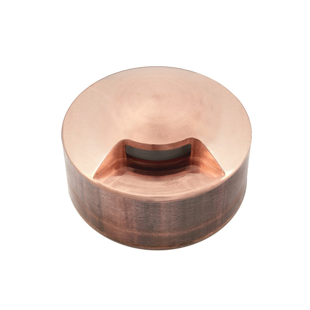 Path Lite Surface Mount Copper LED Light 2W 12V AC 3000K Copper - PLSM90/L/COP