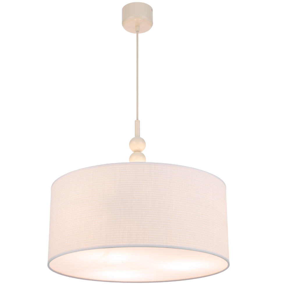 Poetix 500mm Pendant Light Beige & Ivory - POETIX PE50-BE