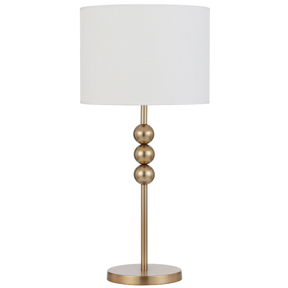 Poetix Table Lamp Matt Gold & Ivory - POETIX TL-GD