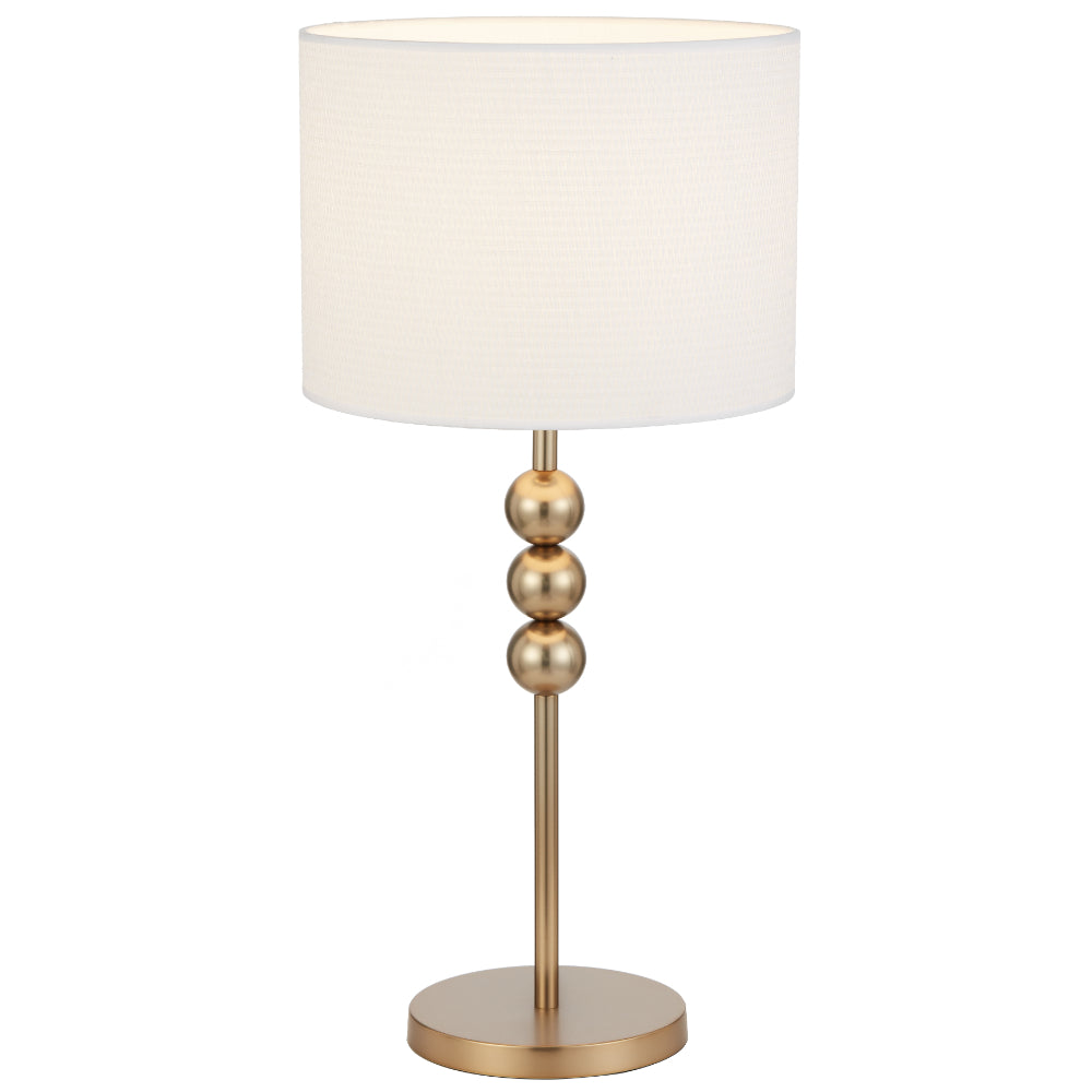 Poetix Table Lamp Matt Gold & Ivory - POETIX TL-GD