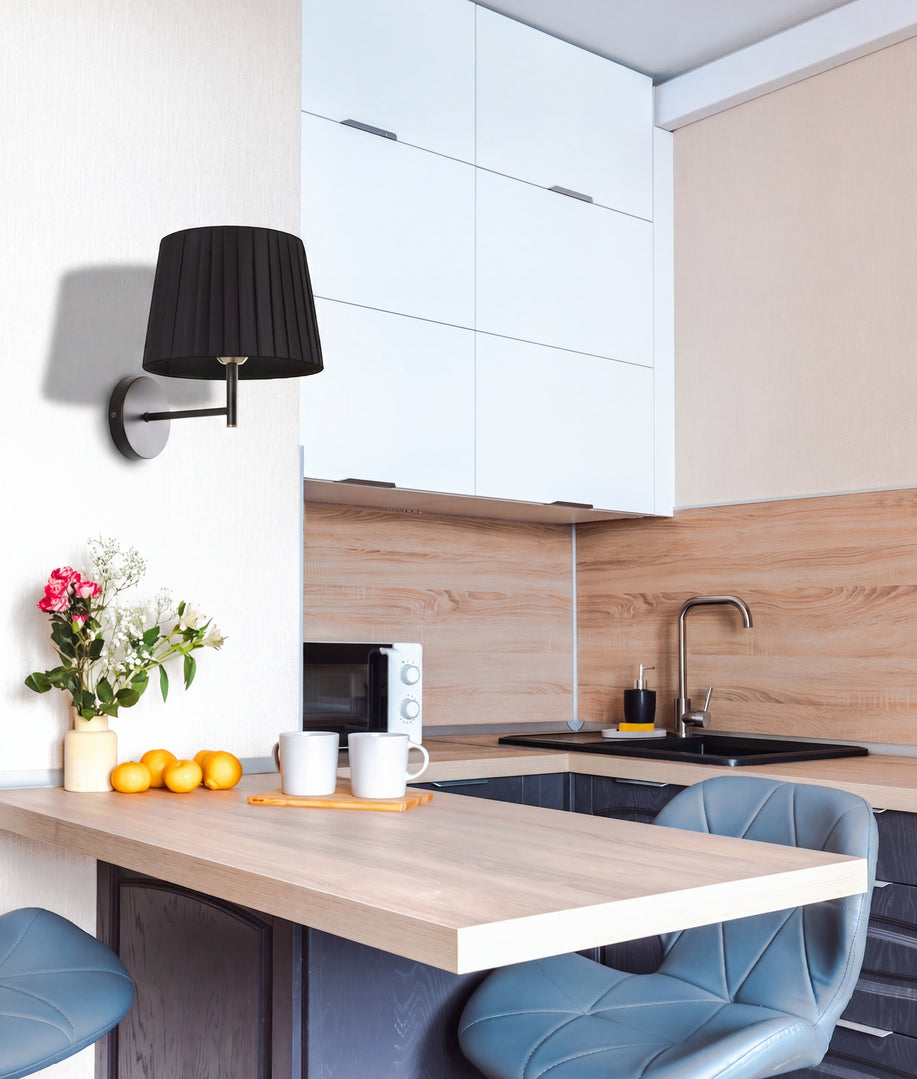 Prega Wall Light Black - PREGA-W1