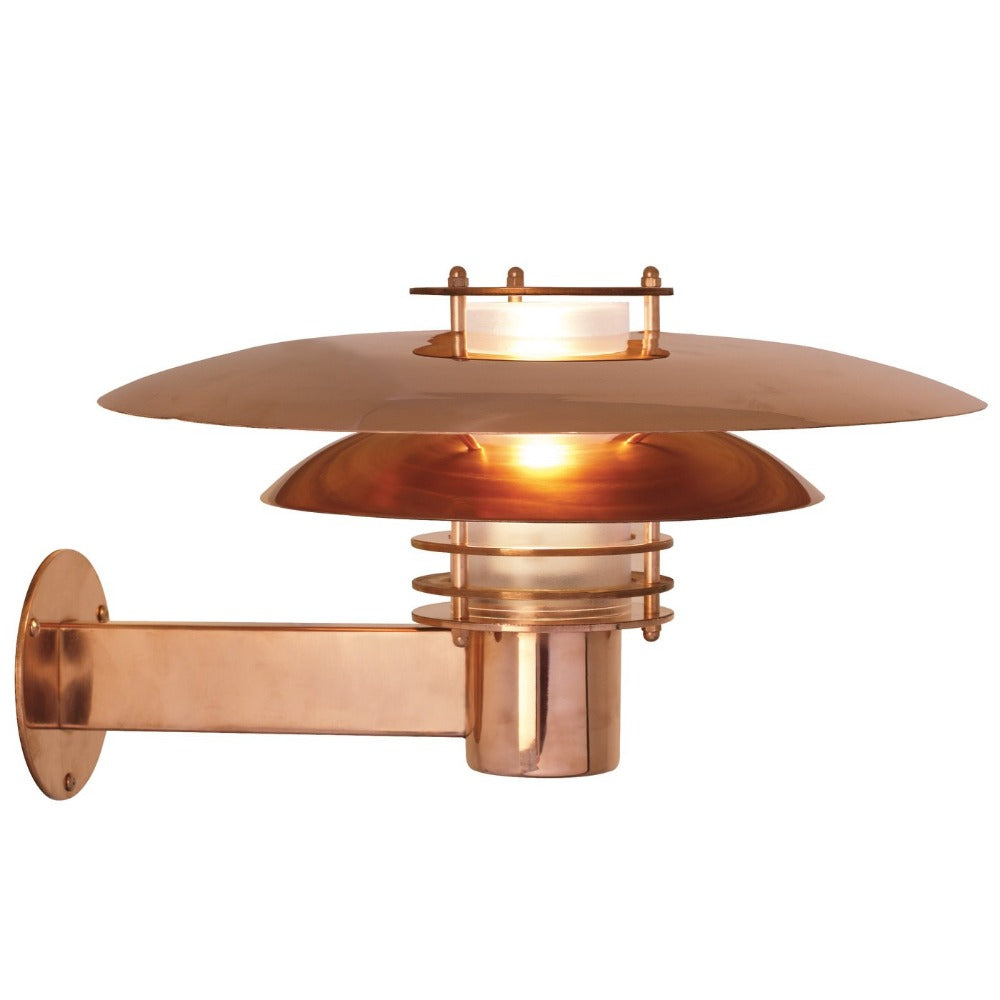 Buy Exterior Wall Lights Australia Phoenix Exterior Wall Light Copper - 24381030