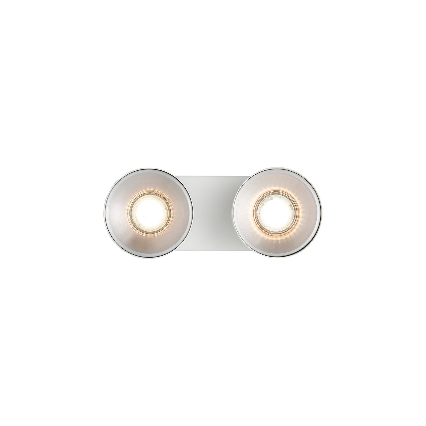 Pitcher 2-Spot Metal Spotlights White - 2310410101