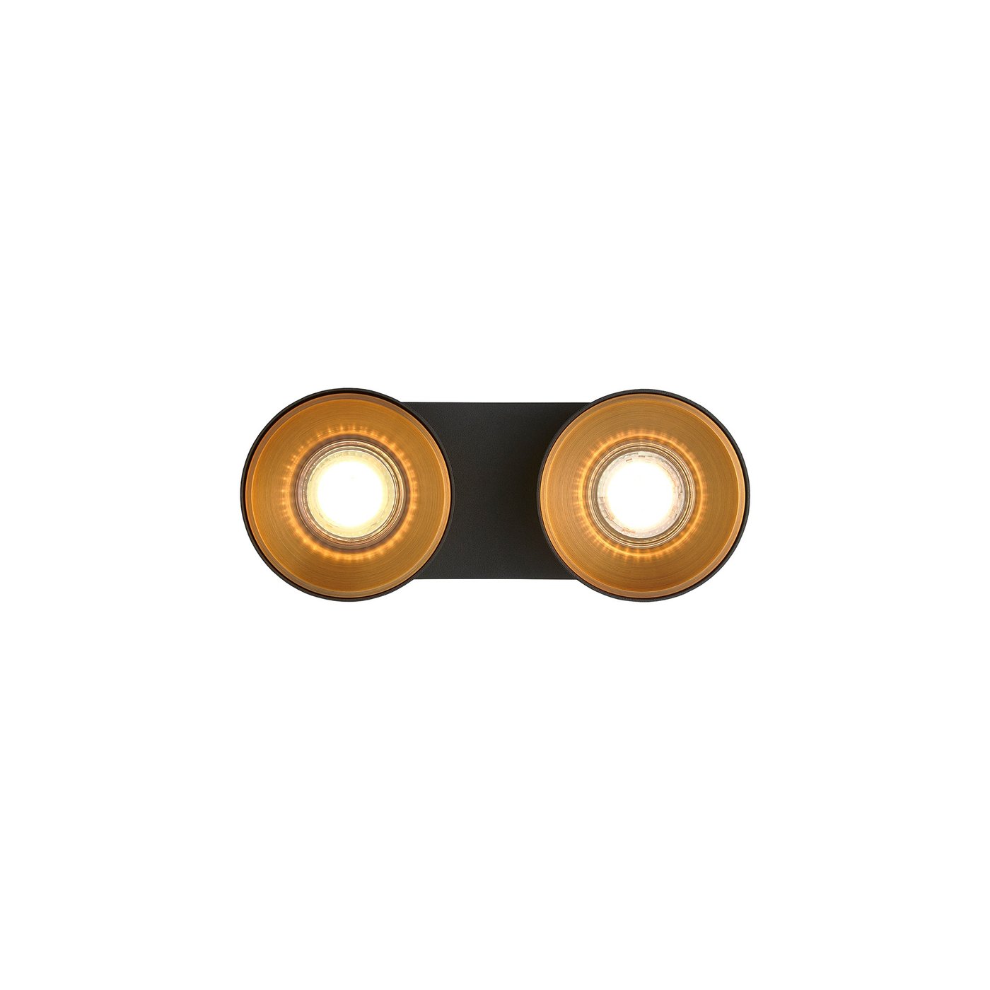 Pitcher 2-Spot Metal Spotlights Black - 2310410103