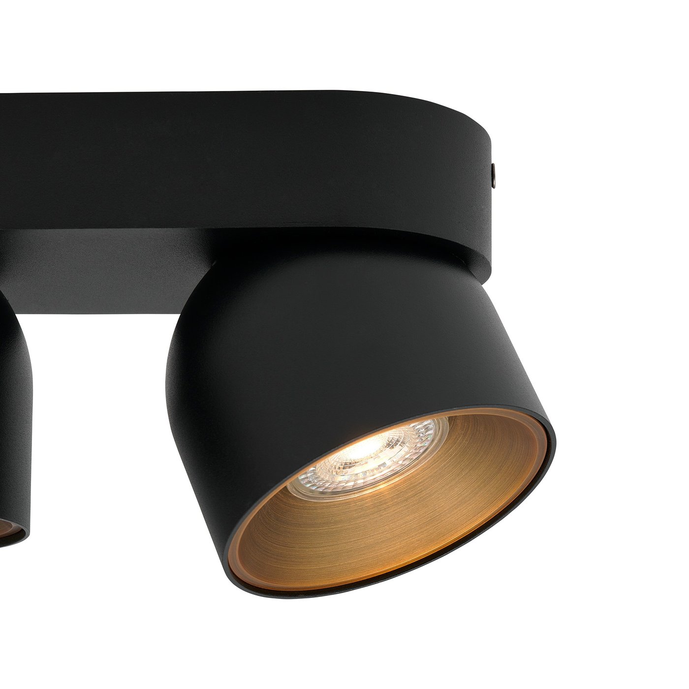 Pitcher 2-Spot Metal Spotlights Black - 2310410103