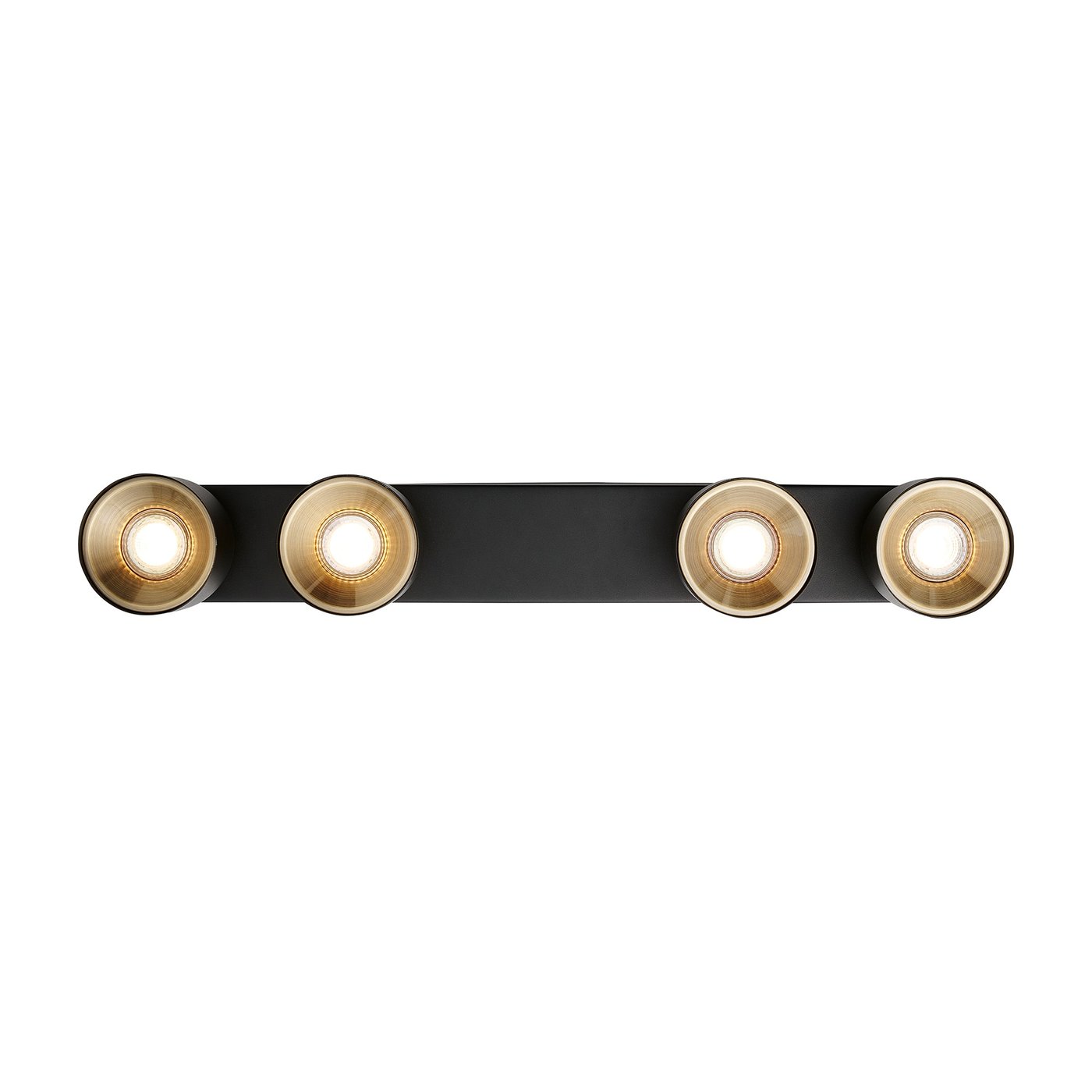 Pitcher 4-Spot Metal Spotlights Black - 2310430103