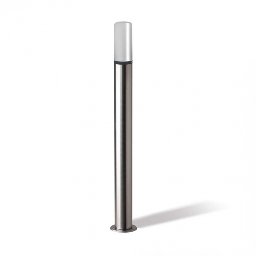 Cilindro Bollard Light Silver / Grey 304 Stainless Steel - F1051-SS