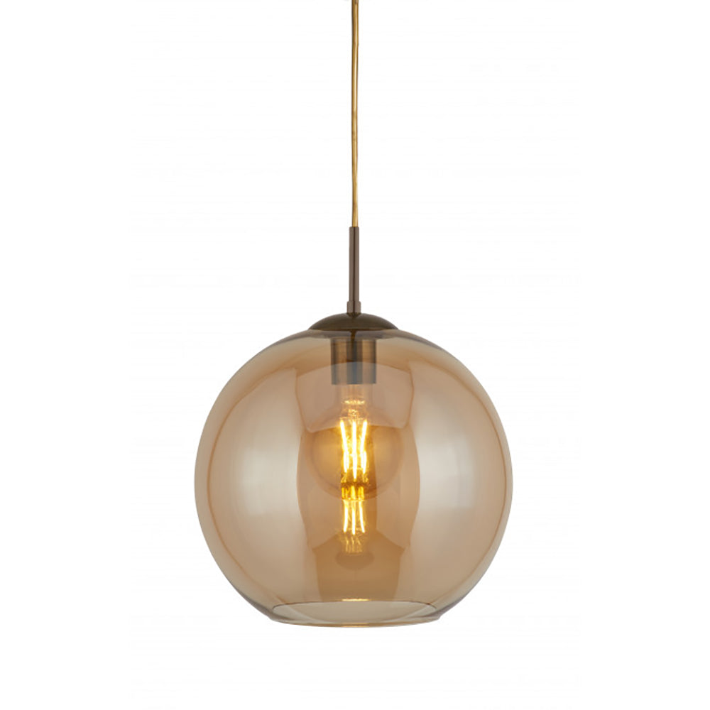 Pendant Light W250mm Brass Glass - QH1621-AM