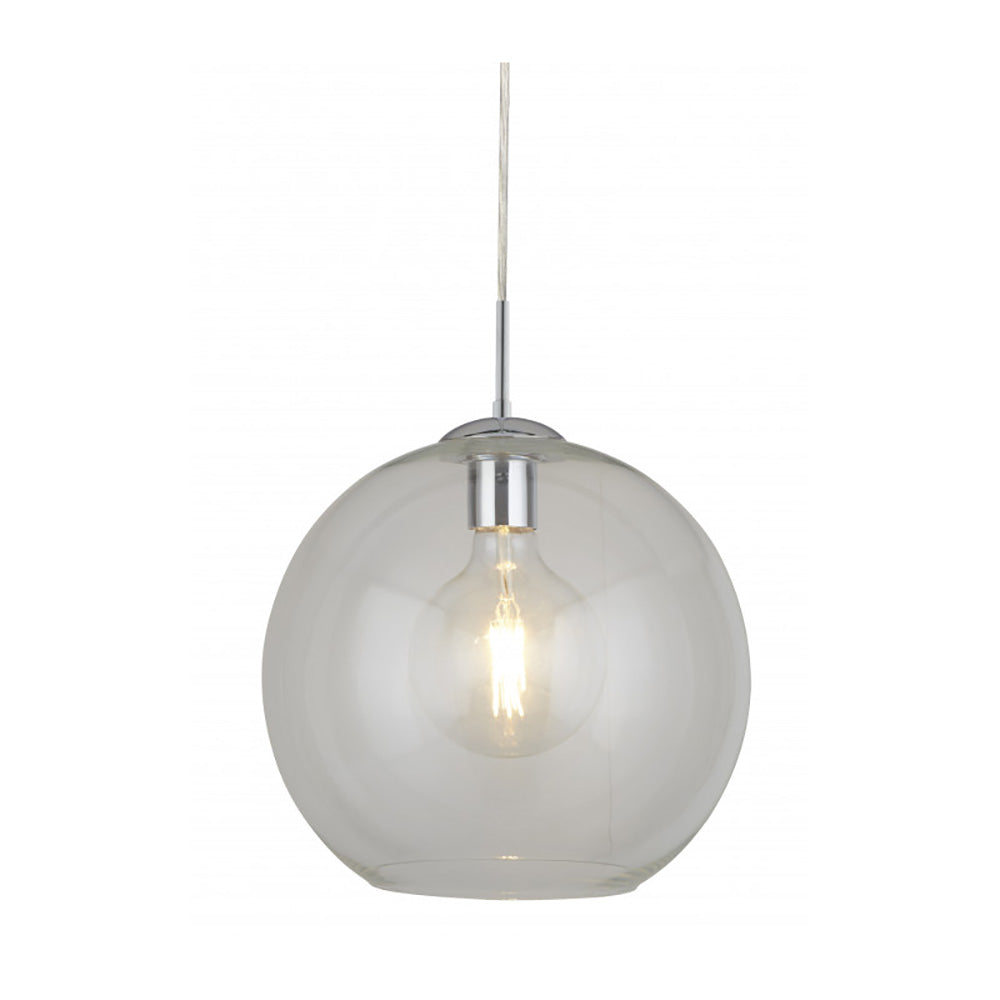 Buy Pendant Lights Australia Pendant Light Clear / Chrome Glass - QH1632-CL