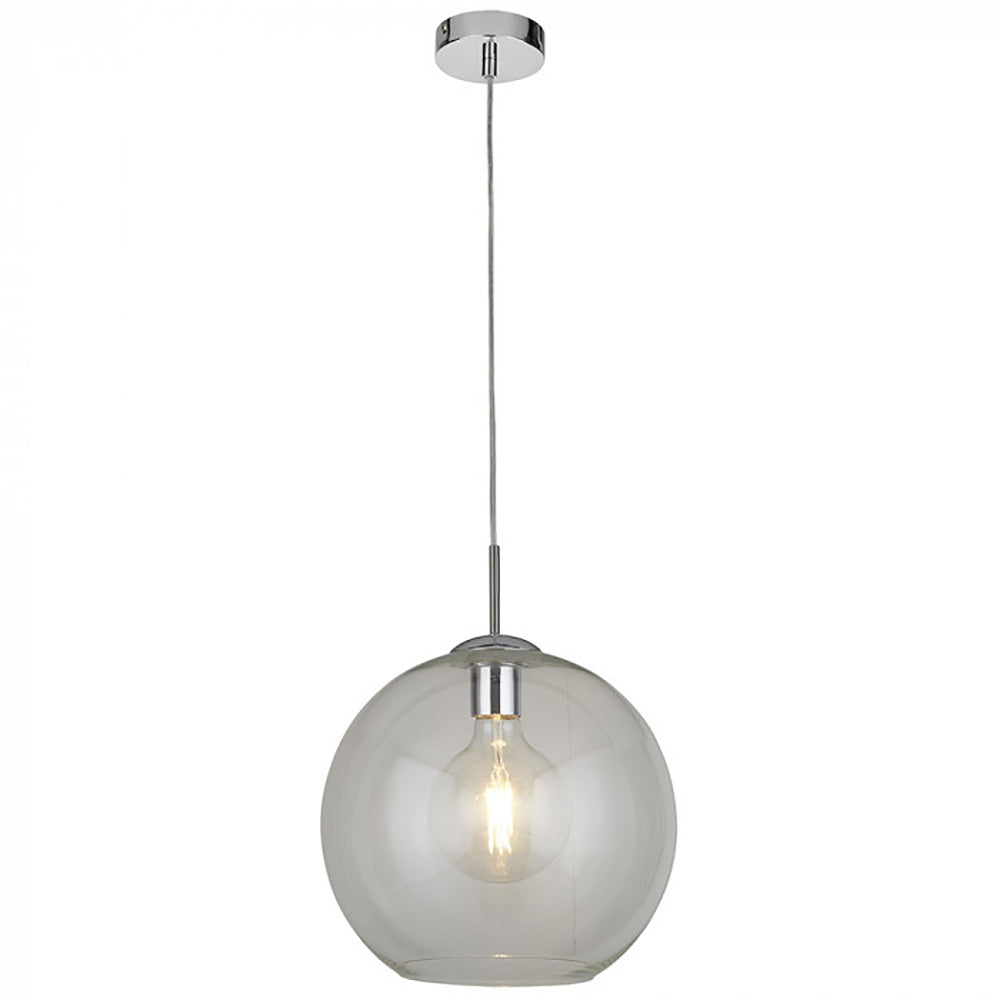 Buy Pendant Lights Australia Pendant Light Clear / Chrome Glass - QH1632-CL