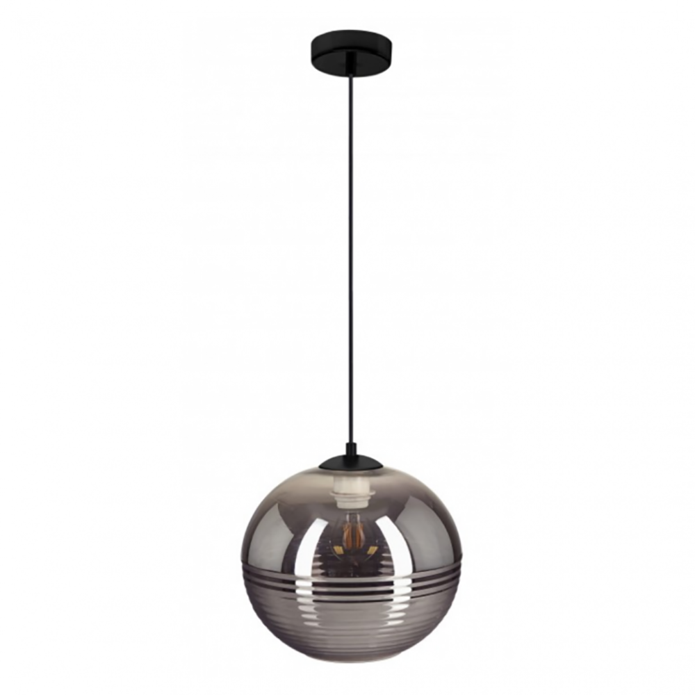 Buy Pendant Lights Australia Mida Pendant Light Smoke Glass  - QH3926