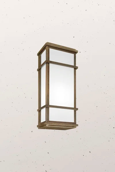 Quadro Large Outdoor Wall Light Pre Aged & White - IL.262.12.OB