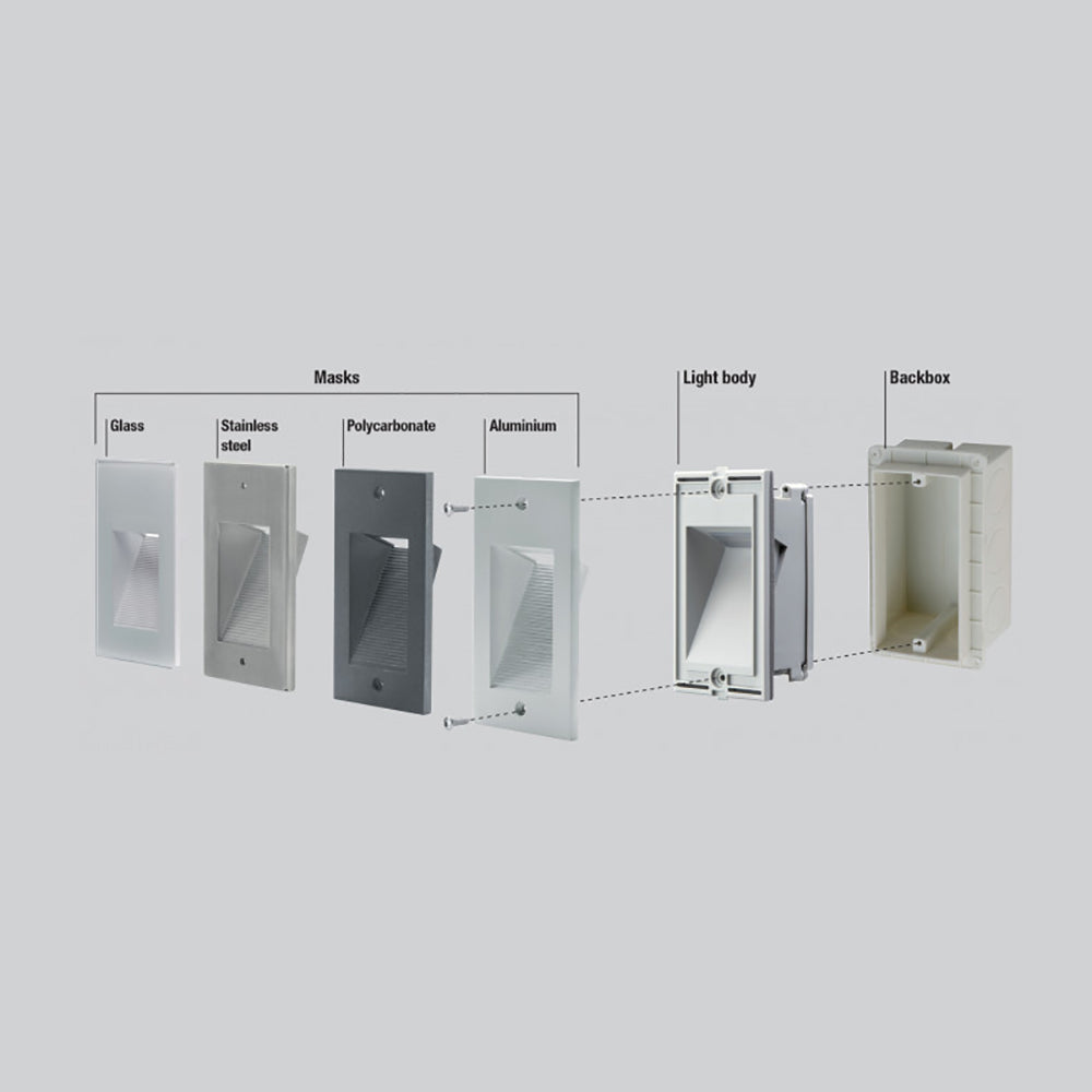 Buy Accessories & More Australia Quantum Short Vertical Cover White Aluminium - GQ5462-WH