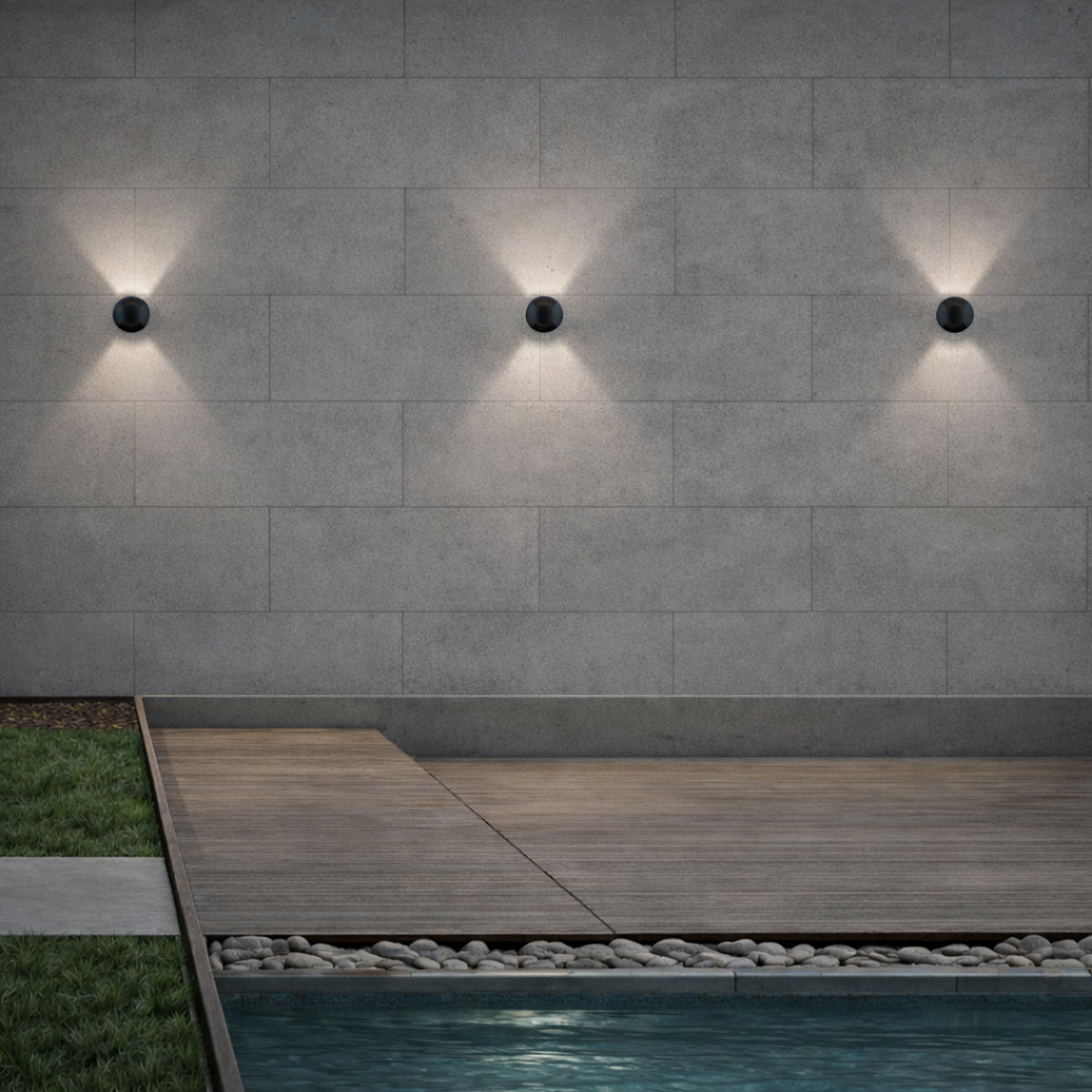 Raker LED 2 Way Inground Light 24V 3W 3000K Black - RAKER G23-BK324