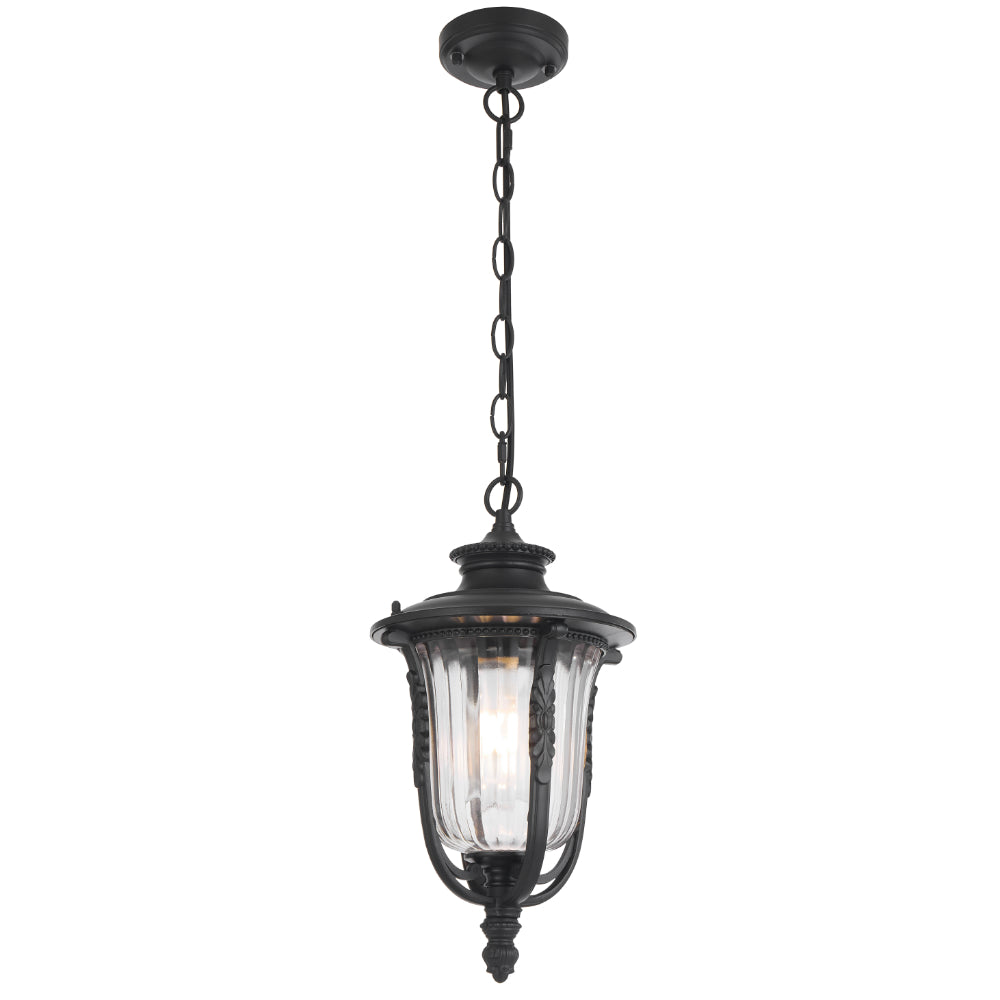 Ramiro 200mm Ceiling Lanterns Black - RAMIRO PE20-BK