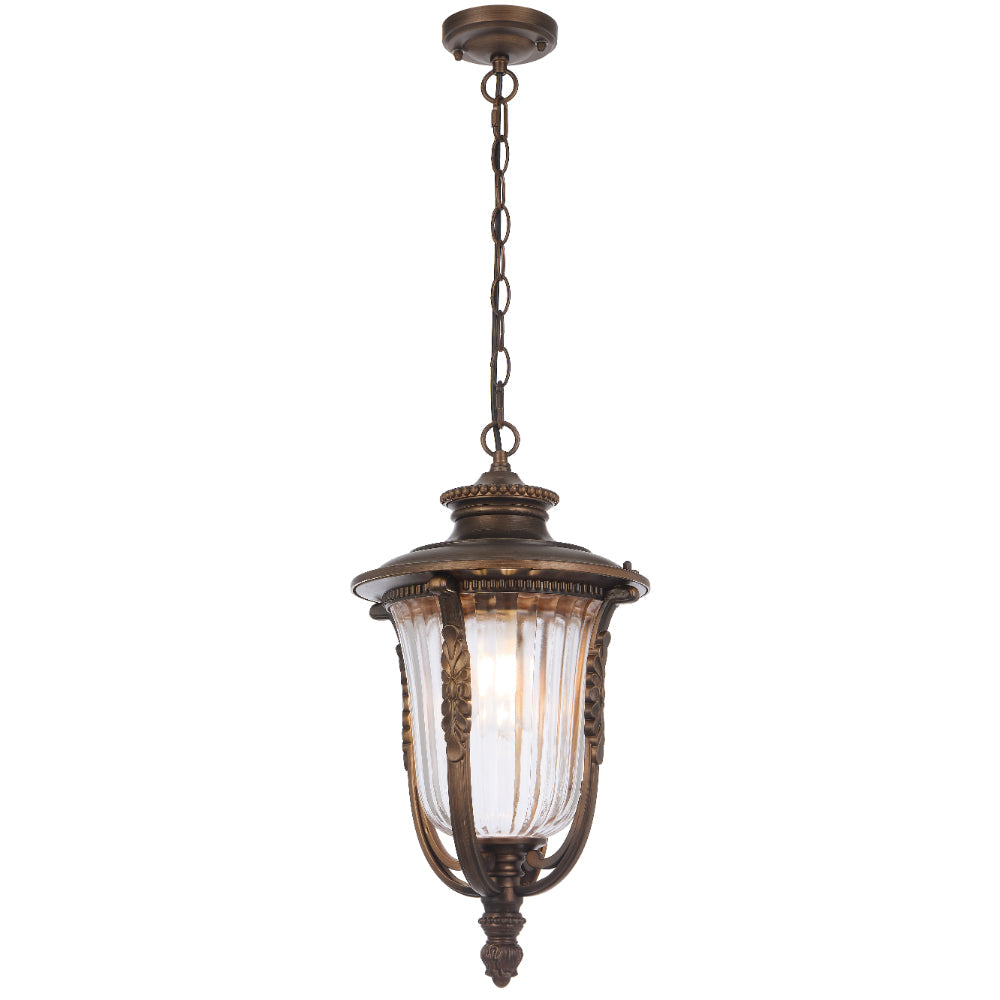 Ramiro 250mm Ceiling Lanterns Bronze - RAMIRO PE25-BZ