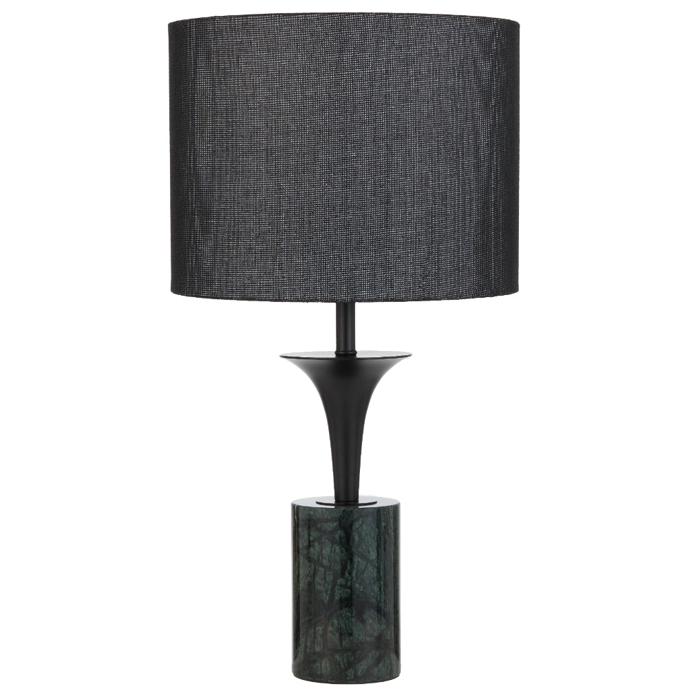 Renara Table Lamp Green & Black - RENARA TL-GNBK
