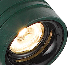 Rilto LED Spike Light 3W 3000K Green - RILTO SP3-GN324