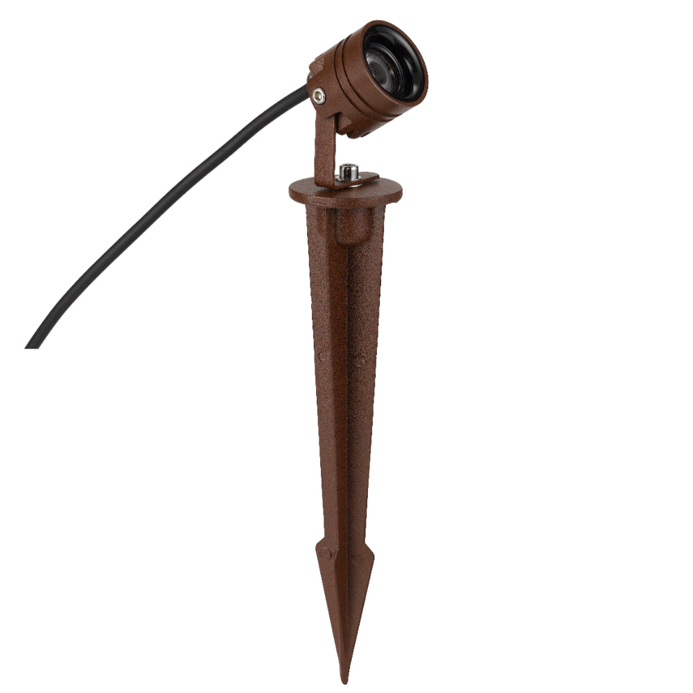 Rilto LED Spike Light 3W 3000K Rust - RILTO SP3-RST324