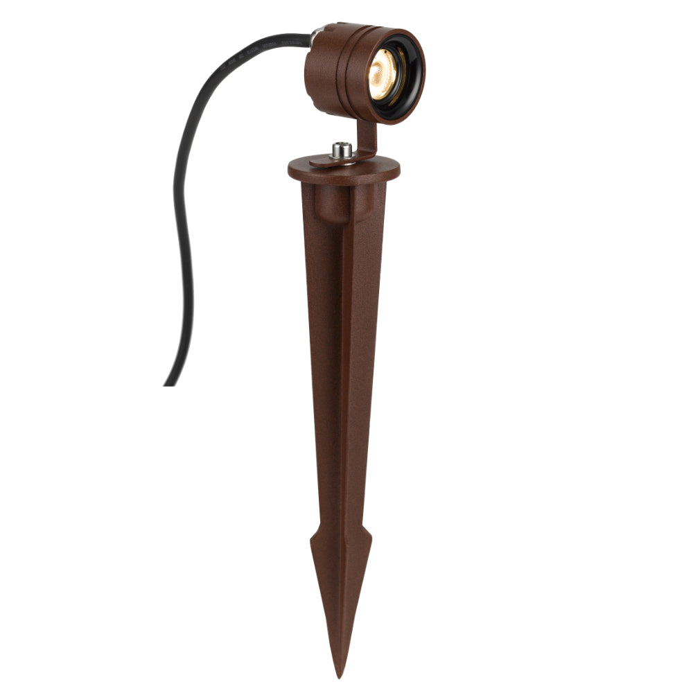 Rilto LED Spike Light 3W 3000K Rust - RILTO SP3-RST324