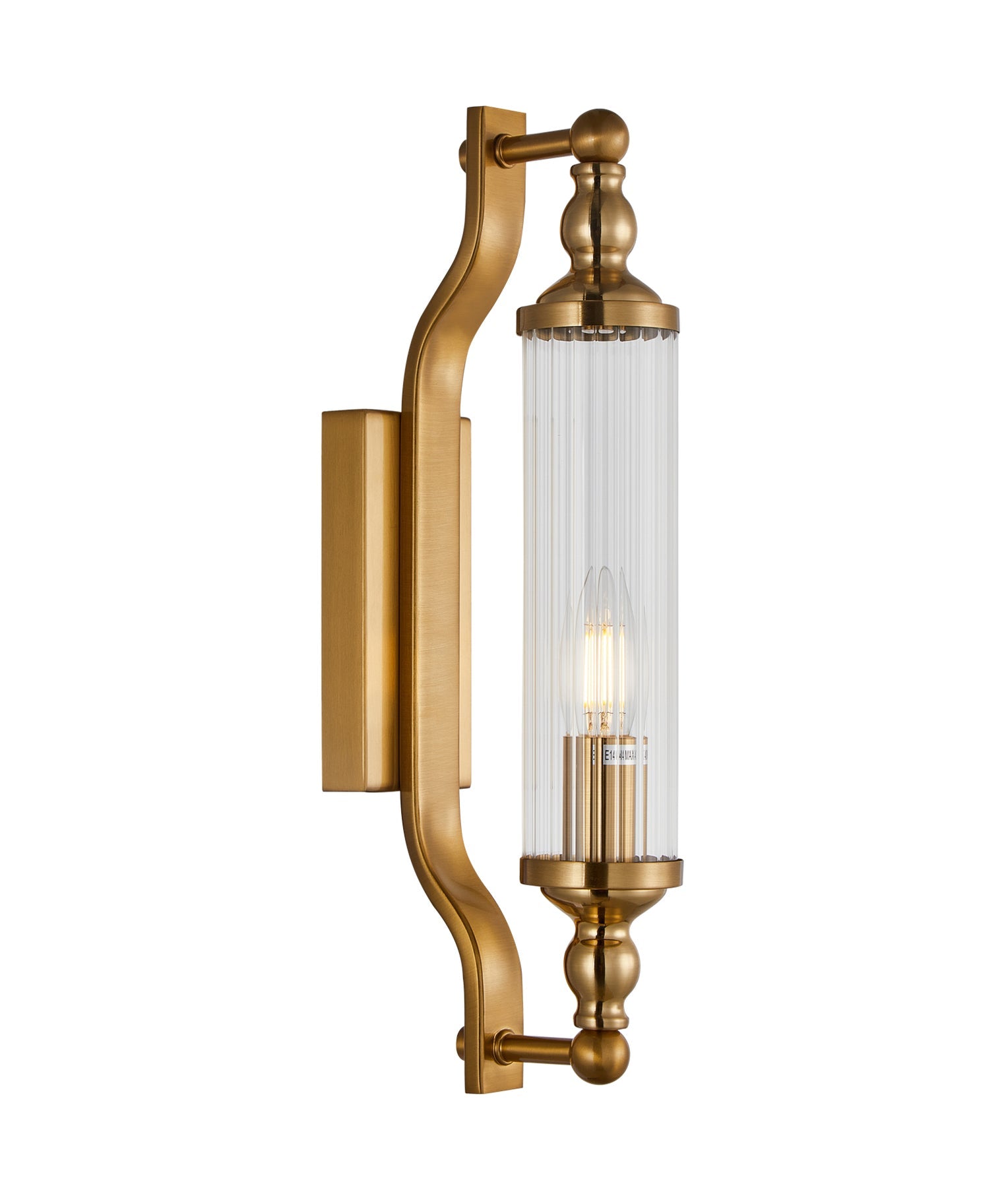 Rodillo Interior Wall Light Antique Brass - RODILLO1